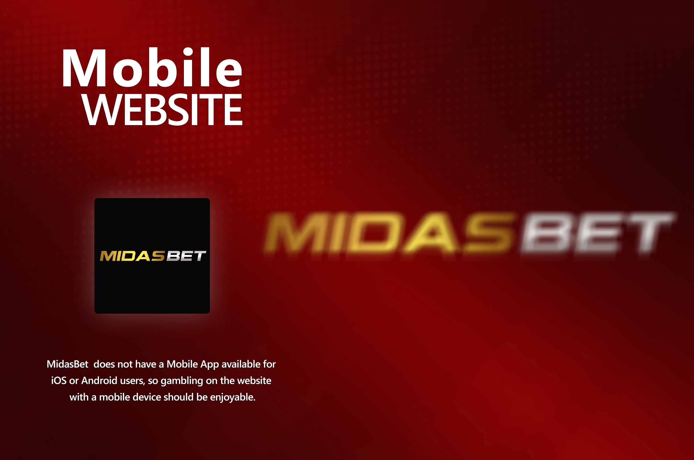 MidasBet Mobile Website