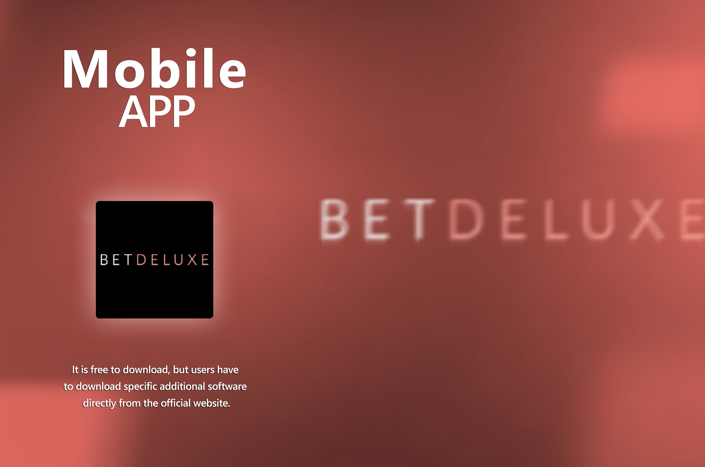 BetDeluxe Mobile App